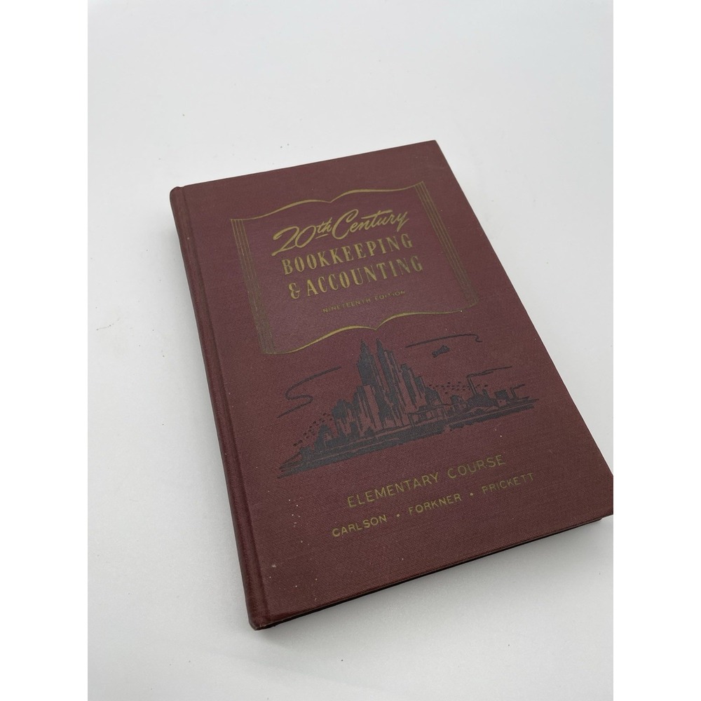 20TH‎ CENTURY Bookkeeping and Accounting 19th Edition (1947, Hardcover)